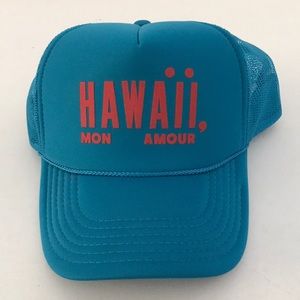 Clare V Hawaii Mon Amour Trucker Hat